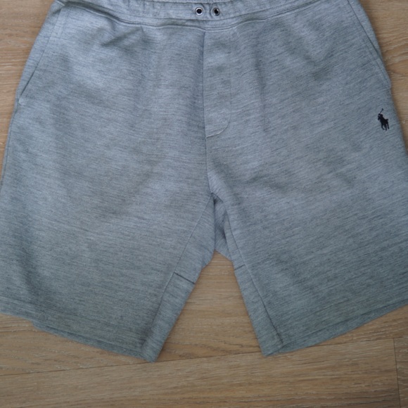 Polo Ralph Lauren Gray Men’s Double Knit Tech Shorts - Picture 2 of 6